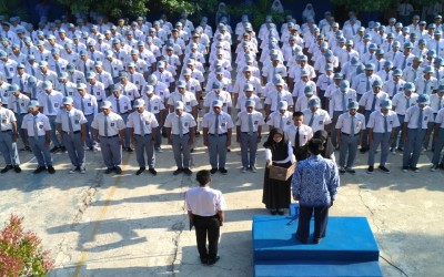 SMK Auto Matsuda Peringati Hari Kesaktian Pancasila